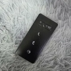 宇宙デザイン ブラック ソフトケース　Galaxy　S10