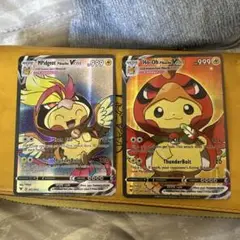 ポンチョを着たピカチュウ　海外版　ピジョット　ホウオウ