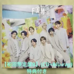 timelesz FAM 【初回限定盤B】(CD+Blu-ray) 特典付き