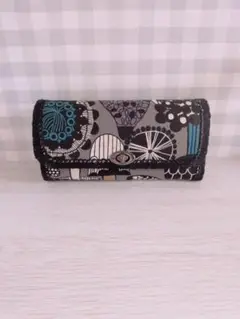 1点限定SALE！新入荷♡北欧風長財布(ブラック)