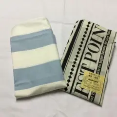 43x63cm用　ピロケース２枚セット　ファスナータイプ