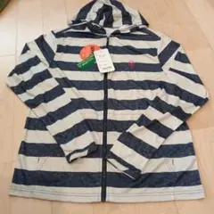 BENETTON メンズ　ストライプ ラッシュガード　M