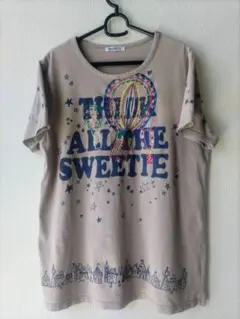 クインティ　刺繍Ｔシャツ　F2 17号