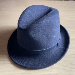 Borsalino 中折れハット カシミヤ/ウール製 made in japan