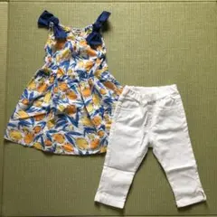 branshes ブランシェス　トップス　パンツ　セットアップ　100