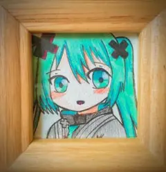 ×ミク　 ファンアート