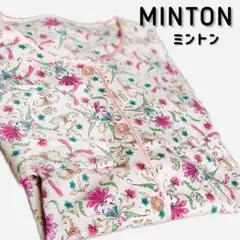 ★MINTON★ミントン★パジャマ★ハドンホール柄★ワコール★Lサイズ★美品★