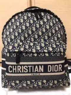 CHRISTIAN DIOR モノグラムバックパック