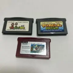 ゲームボーイアドバンス ソフト 3本セット　スーパーマリオブラザーズ　アドバンス