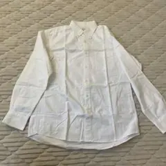 無印良品　ホワイト ボタンダウンシャツ Mサイズ