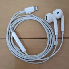 iPhone Lightning イヤフォン ライトニング イヤホン　ホワイト