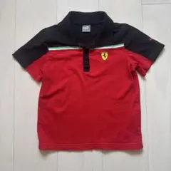 PUMA フェラーリ ポロシャツ 赤黒