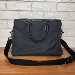 GREEN LABEL RELAXING ビジネスバッグ ダークグレー