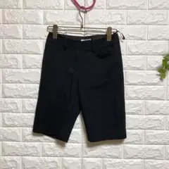 【ナチュラルビューティーベイシック】（XS）ショートパンツ ウール100 ジップ