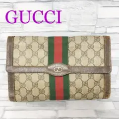 C⑩GUCCI グッチ GGスプリーム クラッチバッグ ポーチ セカンドバッグ