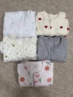 ロンパース 5点まとめ売り　西松屋