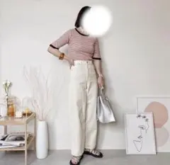 GU コクーンシルエットジーンズ
