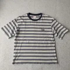 coke マルチボーダー Tシャツ 短丈 ボックスシルエット