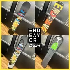 ENDEAVOR LIVE 151cm スノボ スノーボード カバー付き
