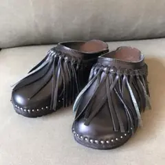TROENTORP × Needles SWEDISH CLOG FRINGE