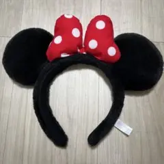 ミニーちゃん耳付きカチューシャ