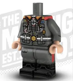 TheMinifigCo. カスタムミニフィグボディ WW2ドイツ軍 将軍 V2