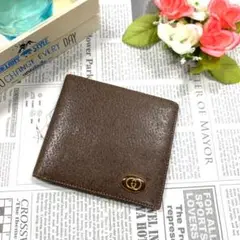 OLD GUCCI インターロッキング 折り財布 2973