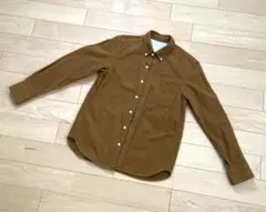 無印良品　ボタンダウンシャツ XS メンズ