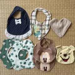 スタイ・よだれかけ 8枚セット