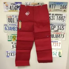 新品未使用 Dickies ディッキーズ ダブルニー 34×32 ワーク ワイド