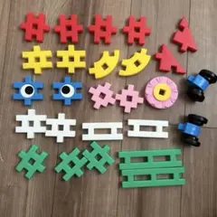 学研　ニューブロック　カラフルな組み立てブロック25個セット