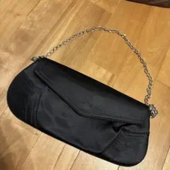 NATURAL BEAUTY ブラック クラッチバッグ