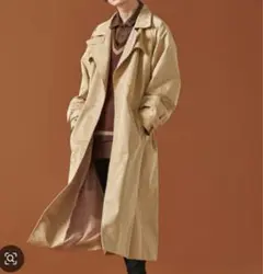 【ADRER】オーバートレンチコート