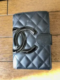 CHANEL 激レア希少価値♡カンボンライン二つ折り財布