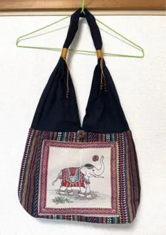 未使用●タイお土産 象のショルダーバッグ