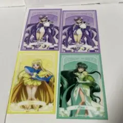 ぴちぴちピッチ　クリアカード　4点セット