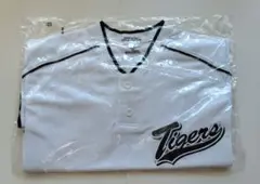 【 阪神タイガース公式ファンクラブ 】ベースボールシャツ M~L　新品・未使用