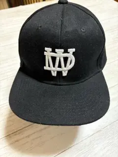 ディッキーズ　黒の刺繍ロゴベースボールキャップ