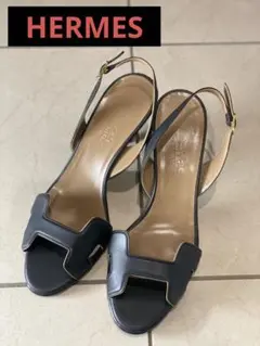 エルメス 新品超美品HERMES ナイト ブラック 黒 23 35 1/2