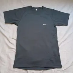 mont-bell 黒 Tシャツ 【M】　「ジオライン M.W.」