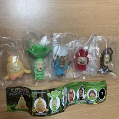 こびとづかん おすわりマスコット4（5点セット）