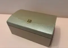セール　MIKIMOTO ジュエリーボックス　箱付き　ベージュ　パール　2段式