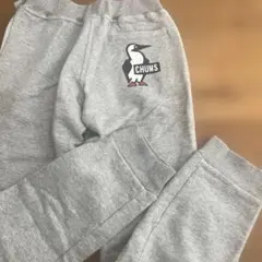CHUMS 裏起毛 グレー スウェットパンツ　XL 140