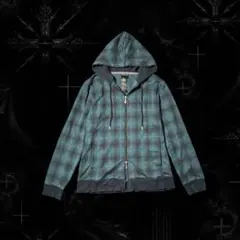 【00s_Archive】OmbreCheck WzipParker 平成Y2K