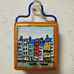 【イタリア風景絵画のミニミニ飾り】