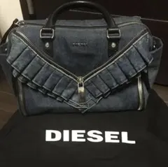 DIESEL デニムフリルバッグ