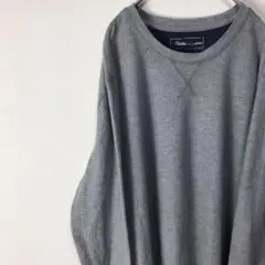 USA古着 eddiebauer エディーバウアー ロンT グレー