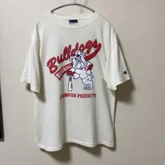 チャンピオンBulldogs ブルドッグBaseball Tシャツ