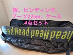 即日発送手続き可 ヘッド スノーボード セット 27cm 155cm
