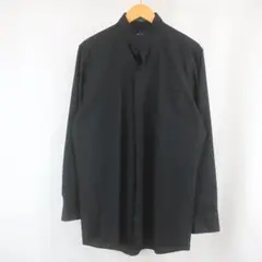 VINTAGE neil allyn 比翼 ロング スタンドカラー シャツ M